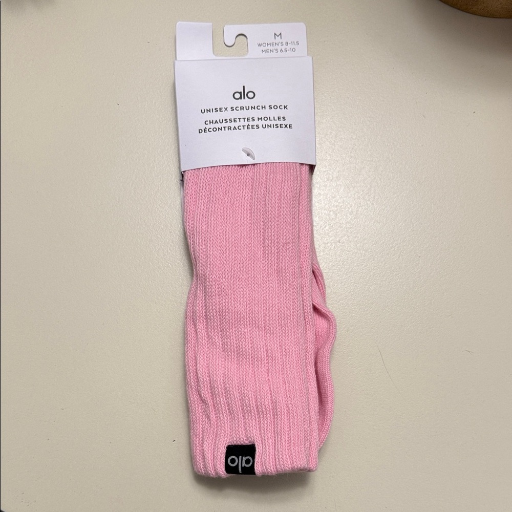 ALO Yoga Sweet Pink Socks
